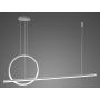 Lampa wisząca 1x23 W srebrna LA087PX143403ksilverDali Altavola Design Led Shape zdj.1