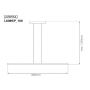 Lampa wisząca 1x12 W srebrna LA089P1003ksilver Altavola Design Led Shape zdj.2