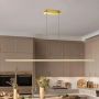 Lampa wisząca 1x12 W złota LA089P1004kgolddimm Altavola Design Linea zdj.4