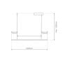 Lampa wisząca 1x15 W srebrna LA089P21203ksilverdimm Altavola Design Led Shape zdj.2