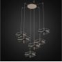 Lampa wisząca 6x36 W przezroczysta-różowe złoto LA102CO6 Altavola Design Mariposa zdj.5