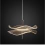 Lampa wisząca 1x6 W przezroczysta-różowe złoto LA102P3000K Altavola Design Mariposa zdj.1