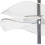 Lampa wisząca 1x6 W chrom-przezroczysta LA102Pchrom3000K Altavola Design Mariposa zdj.2