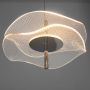 Lampa wisząca 1x6 W chrom-przezroczysta LA102Pchrom3000K Altavola Design Mariposa zdj.4