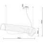 Lampa wisząca 1x15 W chrom LA103P88 Altavola Design Cortina zdj.2