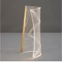 Lampa stołowa 1x12 W przezroczysta-złota LA103T43gold Altavola Design Cortina zdj.1