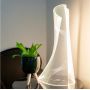 Lampa stołowa 1x12 W przezroczysta-złota LA103T43gold Altavola Design Cortina zdj.4