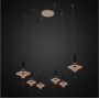 Lampa wisząca 6x54 W przezroczysta-złota LA120CO6 Altavola Design Spinoza zdj.2