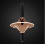 Lampa wisząca 1x12 W przezroczysta-złota LA120P Altavola Design Spinoza zdj.1