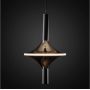 Lampa wisząca 1x12 W przezroczysta-złota LA120P Altavola Design Spinoza zdj.2