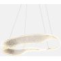 Lampa wisząca 1x60 W szary/popielaty-srebrna LA123P90white Altavola Design Ribbon zdj.1