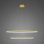 Lampa wisząca 2x53 W złota LA074P80in4kgoldDali Altavola Design Ledowe Okręgi zdj.1