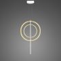 Lampa wisząca 3x51 W biała-złota LA0872P60401003kgoldwhite Altavola Design Linea zdj.2
