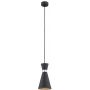 Lampa wisząca 1x15 W czarna 3896 Argon Lukka zdj.1