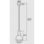 Lampa wisząca mosiądz 4216 Argon Sines zdj.2