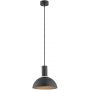 Lampa wisząca 1x15 W czarna-mosiądz 4222 Argon Sines zdj.1