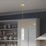 Lampa wisząca 1x7 W mosiądz 8489 Argon Hampton zdj.8