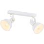 Lampa podsufitowa 2x7 W biała 7036 Argon Twist zdj.1