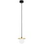 Lampa wisząca 1x6 W czarna 8240 Argon Trevi zdj.1