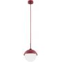 Lampa wisząca 1x15 W czerwona 8296 Argon Cappello zdj.1