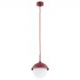 Lampa wisząca 1x15 W czerwona 8296 Argon Cappello zdj.3