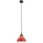 Lampa wisząca 1x15 W czerwona-tytan 8776 Argon Ventura zdj.1