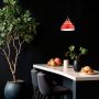 Lampa wisząca 1x15 W czerwona-tytan 8776 Argon Ventura zdj.3