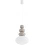 Lampa wisząca 1x5 W opal-beżowa 8819 Argon Diego zdj.1