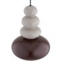 Lampa wisząca 1x5 W brązowa-beżowa 8820 Argon Diego zdj.4