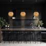 Lampa wisząca 1x12 W bursztynowa-tytan 8831 Argon Sacramento zdj.3