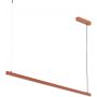 Lampa wisząca 1x37 W brązowa 8834 Argon Miami zdj.1
