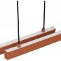 Lampa wisząca 2x74 W brązowa 8837 Argon Miami zdj.14