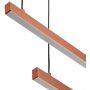 Lampa wisząca 2x74 W brązowa 8837 Argon Miami zdj.12