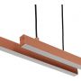 Lampa wisząca 2x74 W brązowa 8837 Argon Miami zdj.13