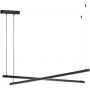 Lampa wisząca 2x74 W czarna 8838 Argon Miami zdj.1