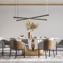 Lampa wisząca 2x74 W czarna 8838 Argon Miami zdj.5
