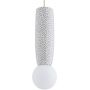 Lampa wisząca 1x6 W biała-opal-granatowa 8938 Argon Boll zdj.3