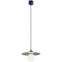 Lampa wisząca 1x6 W opal-granatowa 8950 Argon Boll zdj.1