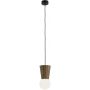 Lampa wisząca 1x6 W drewno-opal 8952 Argon Volante zdj.1