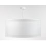 Lampa wisząca 1x60 W biała 0MGO00260 BPS Koncept Duo len light zdj.2