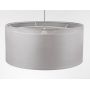 Lampa wisząca 1x60 W szary/popielaty-srebrna 0MGO00560 BPS Koncept Duo len light zdj.5