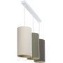 Lampa wisząca 3x60 W szary/popielaty 0T0L3011 BPS Koncept Boho Ellegant Slim zdj.1