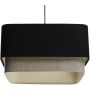 Lampa wisząca 1x60 W czarna-beżowa KWD006 BPS Koncept Kwadro duo zdj.1