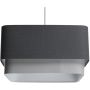 Lampa wisząca 1x60 W szary/popielaty-grafitowa KWD007 BPS Koncept Kwadro duo zdj.1