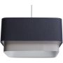 Lampa wisząca 1x60 W szary/popielaty-granatowa KWD008 BPS Koncept Kwadro duo zdj.1