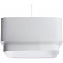 Lampa wisząca 1x60 W biała KWD010 BPS Koncept Kwadro duo zdj.1