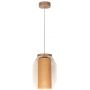 Lampa wisząca 1x15 W przezroczysta 179110174 Britop Lighting Vaso Jute zdj.1