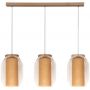 Lampa wisząca 3x15 W przezroczysta 179110374 Britop Lighting Vaso Jute zdj.1