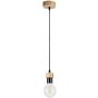 Lampa wisząca 1x60 W czarna 3274174 Britop Lighting Clarte zdj.1