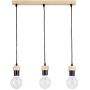 Lampa wisząca 3x60 W czarna 3274374 Britop Lighting Clarte zdj.1